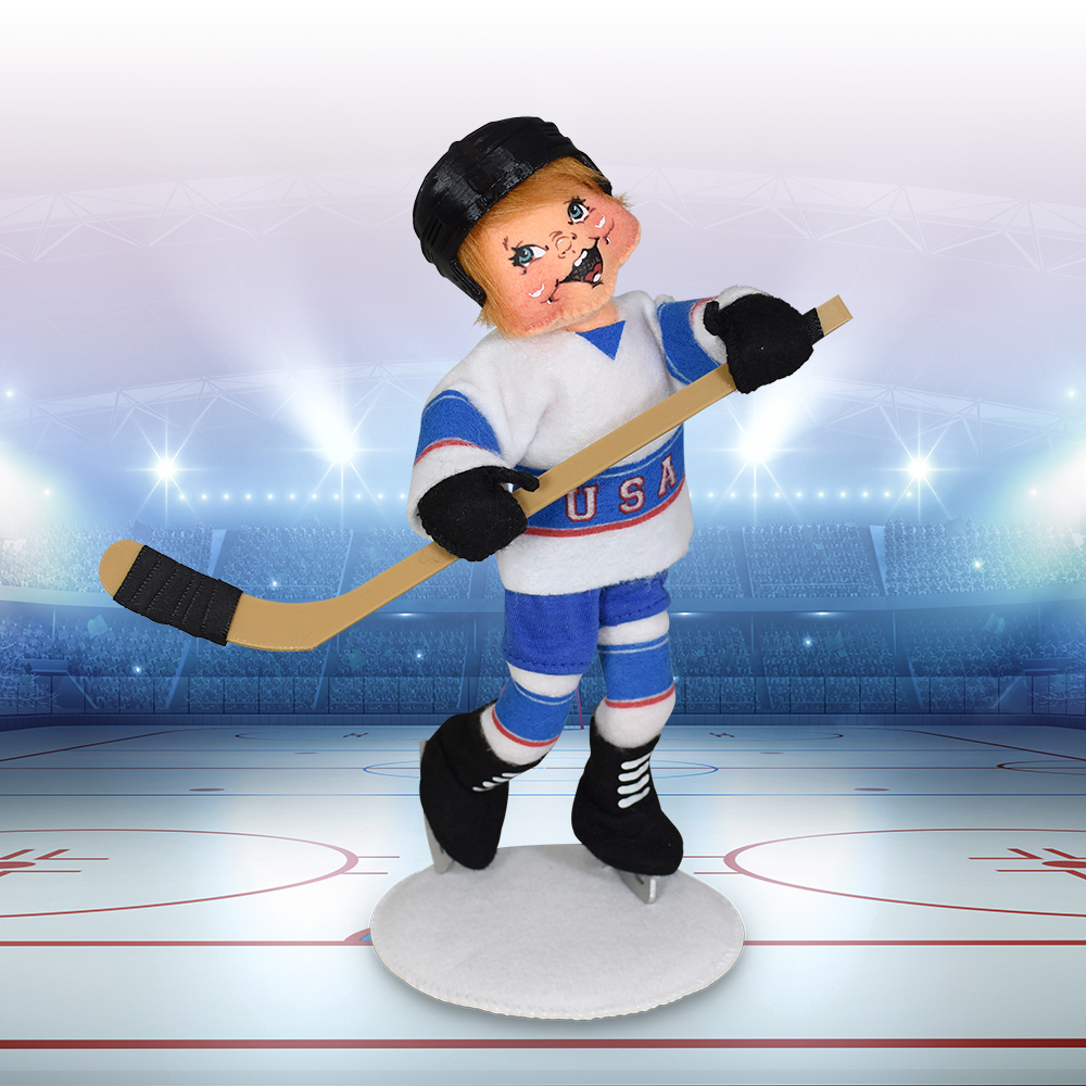 Annalee 9" USA Hockey Player AIA 2023 - Mint - 862223
