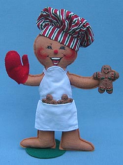 Annalee 10" Gingerbread Chef - Mint - 866906