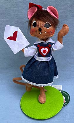 Annalee 8" Love Letter Mouse AIA VIP Exclusive 2025 - Mint - 870025