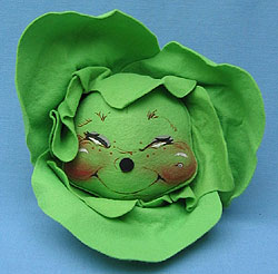 Annalee 7" Cabbage with Closed Eyes - Mint - 902395x