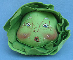 Annalee 7" Cabbage with Open Eyes - Mint - Prototype - 902396p