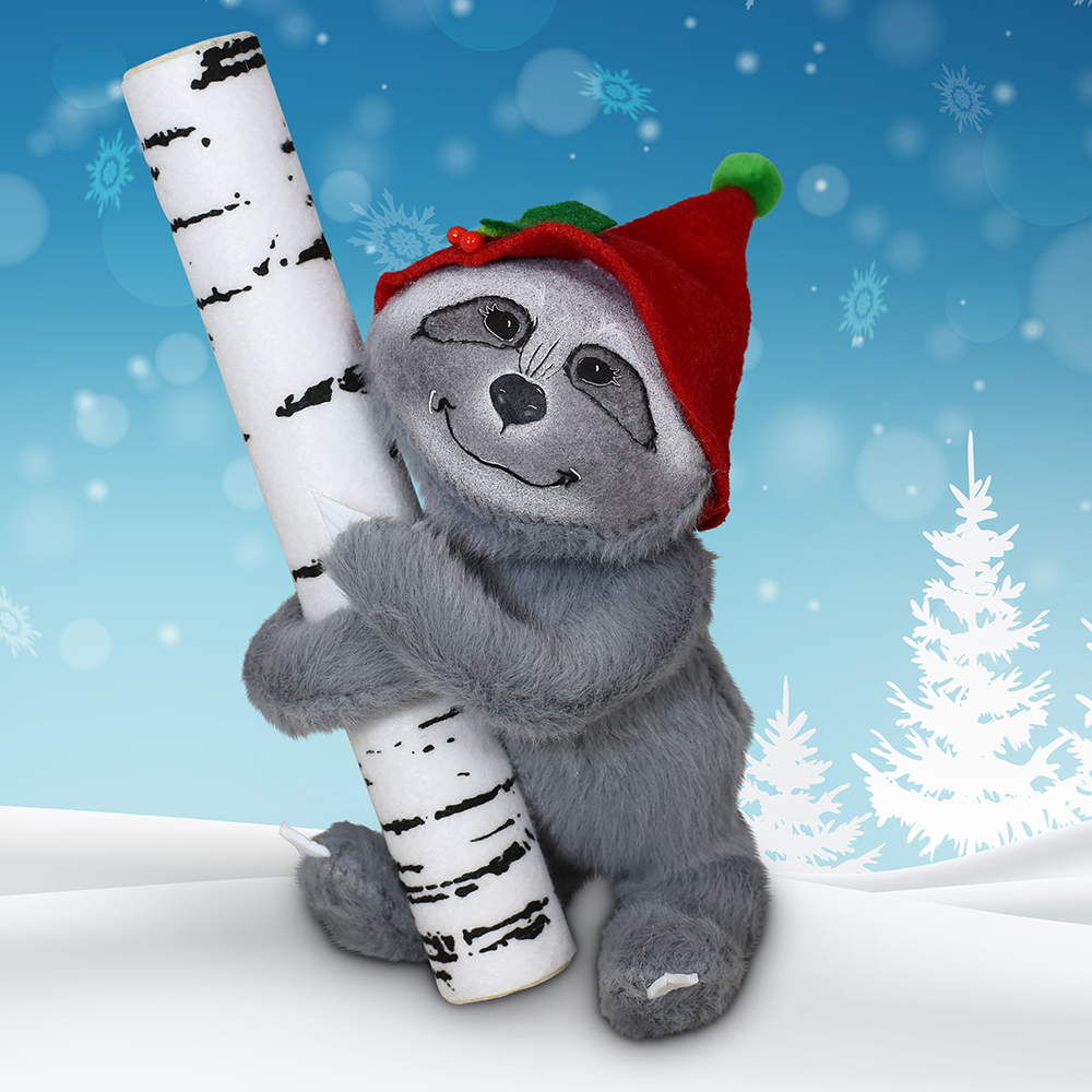 Annalee 6" Snowflake the Sloth AIA 2025 - Mint - 921625