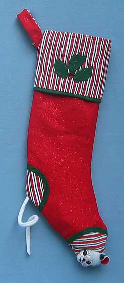 Annalee 22" Peek-A-Boo Stocking - Mint - 933506