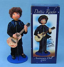 Annalee 10" Dottie Rambo Playing Guitar - Mint in Box - 933906