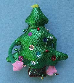 Annalee 6" Christmas Tree Ornament - Mint - Prototype  - 942705a