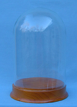 Annalee Wooden Base for Glass Dome - Excellent / Very Good - woodbase