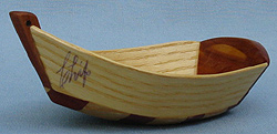 Annalee 5" Handmade Wooden Boat - Mint - 969194-117