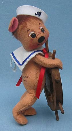 Annalee 8" Nautical Bear - Signed - Mint - 970699s