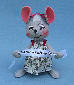 Annalee 7" Meredith Mouse Summer Social - Mint - 973201