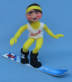 Annalee 10" Snowboard Pete - Mint - 973702