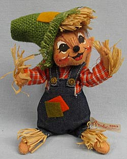 Annalee 6" Patches Scarecrow Mouse - Near Mint - 976403 Annalee 6" Patches Scarecrow Mouse - Near Mint - 976403