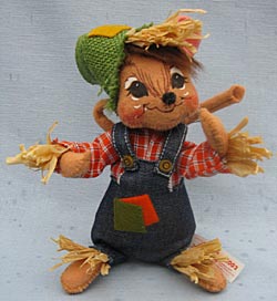 Annalee 6" Patches Scarecrow Mouse - Near Mint - 976403bew