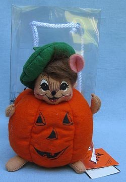 Annalee 6" Pumpkin Mouse - Jack - Mint - 976603 Annalee 6" Pumpkin Mouse - Jack - Mint - 976603
