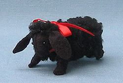 Annalee 3" Black Lamb - Near Mint - 981705
