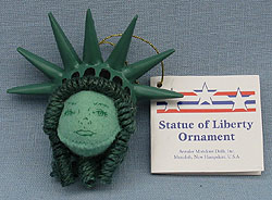 Annalee 3" Statue of Liberty Ornament - Mint - 982002