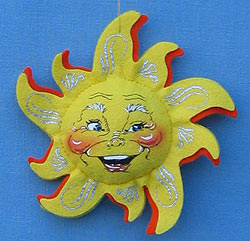 Annalee 6" Sun Ornament - Mint - 983601