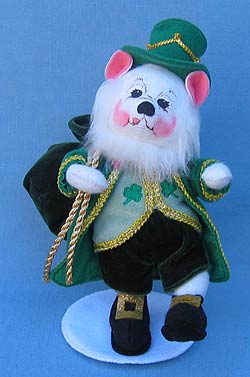 Annalee Boscov 8" Dougal The Irish Christmas Bear - Mint - 985303