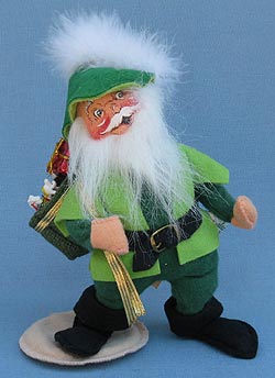 Annalee 10" Irish Santa - Mint - Prototype - Signed - 996999p