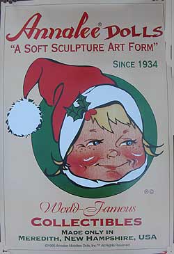 Annalee Elf Head Poster - World Famous Collectibles - Mint / Near Mint - 999595
