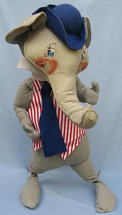 Annalee 30" Elephant - Excellent- A312-76b