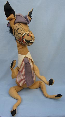 Annalee 30" Vote 76 Patriotic Donkey - Poor - A315-76c