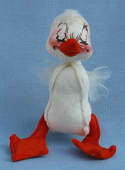 Annalee 5" White Baby Duck - Very Good - A350-76xa