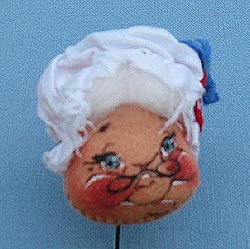 Annalee 2" Patriotic Colonial Girl Head Pick - Mint - A376-75