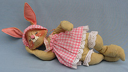 Annalee 18" Country Girl Bunny - Excellent - B40-79xxa