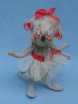 Annalee 7" Ballerina Mouse - Excellent - B44-68