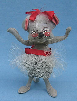 Annalee 7" Ballerina Mouse - Good - B44-68a