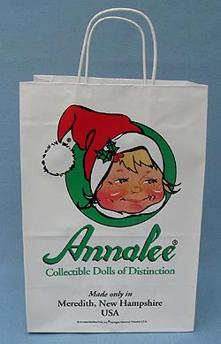 Annalee 13" Shopping or Gift Bag - Mint / Near Mint - Bag13