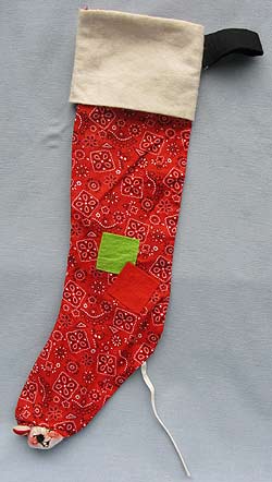 Annalee 22" Christmas Stocking - Near Mint - C177-76xo