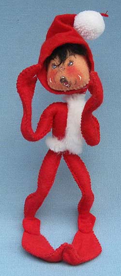 Annalee 10" Red Christmas Elf - Excellent - C150-75yell Annalee 10" Red Christmas Elf - Excellent - C150-75yell