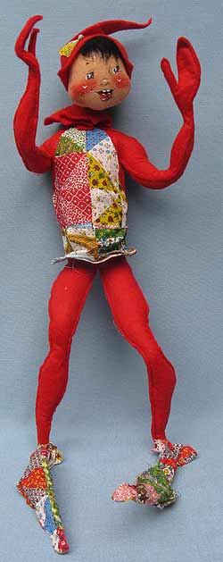 Annalee 22" Workshop Elf with Apron - Mint - C15274