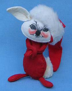 Annalee 7" Christmas Dumb Bunny - Mint - CDB-65