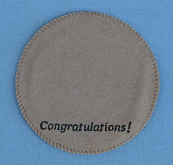 Annalee 4" Congratulations Personalized Base - Mint