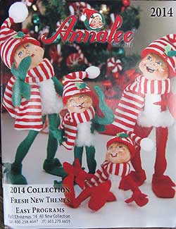 Annalee 2014 Fall - Winter Catalog - 8 1/2" x 11"  - Ctg-14