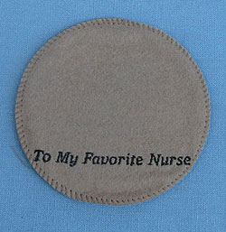 Annalee 4" To My Favorite Nurse Personalized Base - Mint  - Favnurse