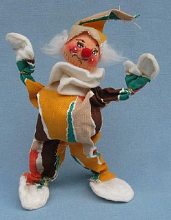 Annalee 10" Clown - Mint - Prototype - J23-75m Annalee 10" Clown - Mint - Prototype - J23-75m