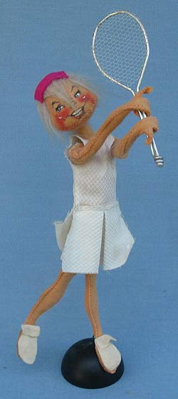 Annalee 10" Woman Tennis Player - Mint - J54-66