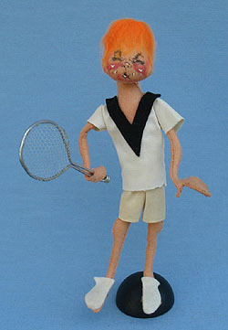 Annalee 10" Man Tennis Player - Near Mint - J55-66xooh