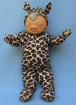 Annalee 18" Leopard Baby - Very Good - L59-66