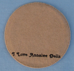 Annalee 4" I Love Annalee Dolls Personalized Base - Mint 