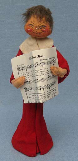 Annalee 10" Red Choir Boy - Mint - M22-67rdBR