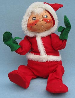 Annalee 18" Santa Kid with Mittens - Mint - M57-70ox Annalee 18" Santa Kid with Mittens - Mint - M57-70ox