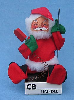 Annalee 7" CB Santa - Mint / Near Mint  N6-78