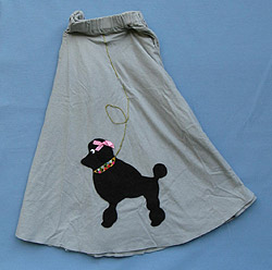 Annalee 25" Fifties Poodle Skirt - Excellent - Poodleskt