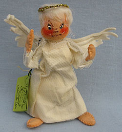 Annalee 7" Tree Top Angel with Halo - Very Good - R12680gbewa