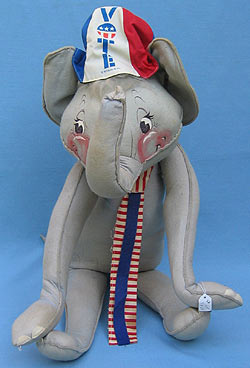 Annalee 30" Patriotic Elephant - Good - R5-72a