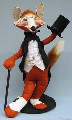 Annalee 18" Escort Fox - Near Mint - R640-81 Annalee 18" Escort Fox - Near Mint - R640-81